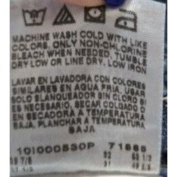 Riders By Lee Womens Jeans 16W Mid-Rise Stretch Denim Blue - Picture 5 of 6